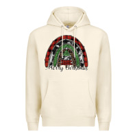 Tofu Merry Christmas rainbow Premium Hoodie - CowhideDigitalArt