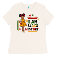 Bone i am black history black girl peekaboo juneteenth Ladies Tee - CowGirlArtShop