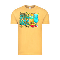 Vintage Mustard sweet summer time pineapple Vintage Tee - CowCowDesign