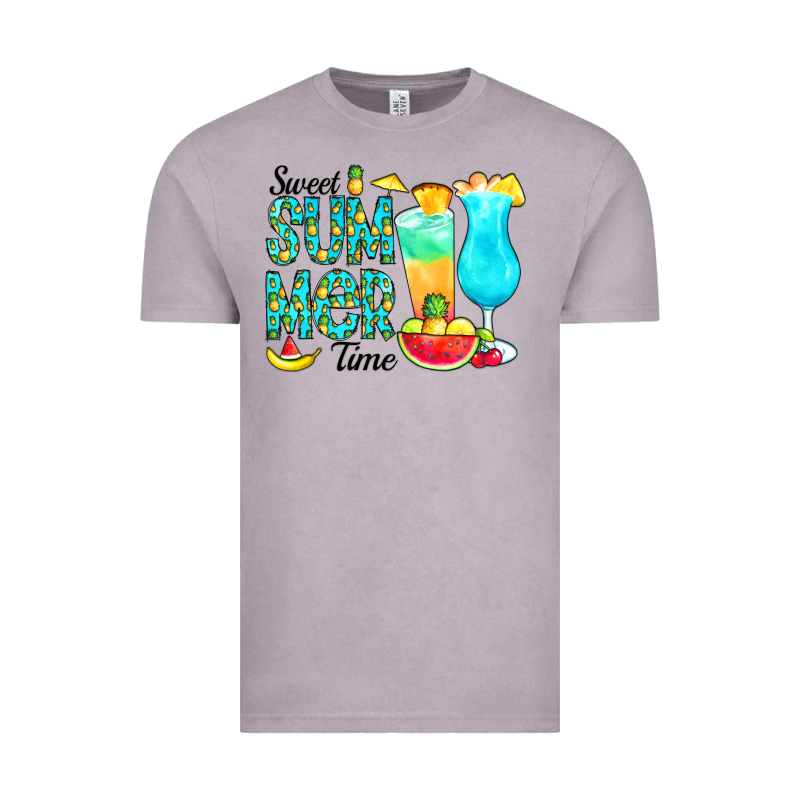 Sweet Summer Time Pineapple Vintage Tee by CowCowDesign | Teevron