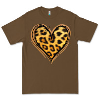 Cacao gold glitter leopard heart Premium Tee - Jasminsmagicworld