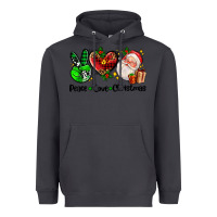 Smoke peace love  christmas Heavyweight Hoodie - AdoDesignShop