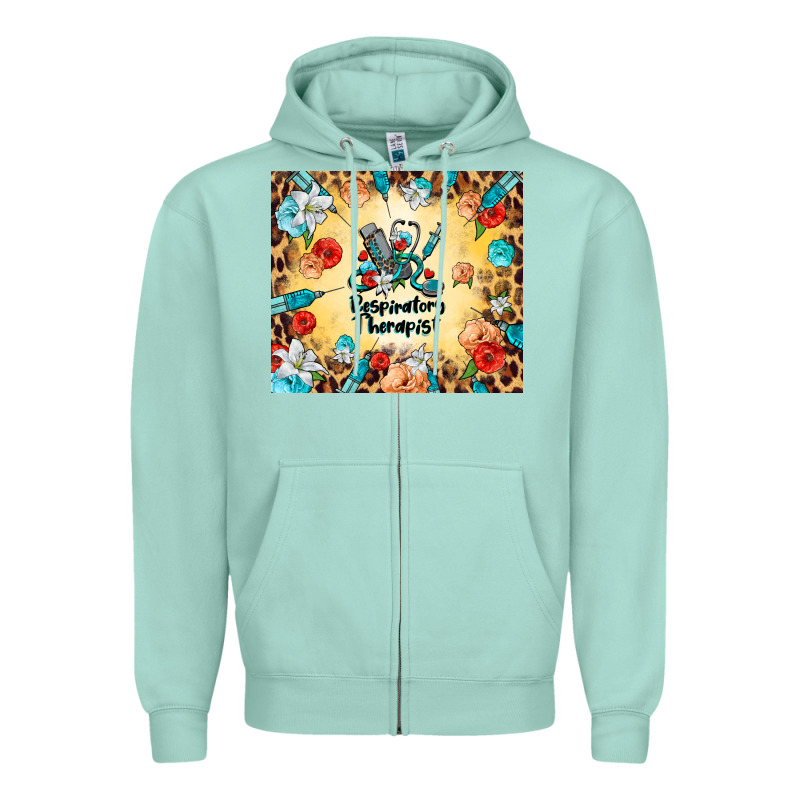 Respiratory Therapist Zipper Hoodie by BarkalooDesign | Teevron