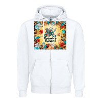 White respiratory therapist Zipper Hoodie - BarkalooDesign