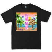 Black feeling beachy Premium Tee - TumblerDesignByShophia