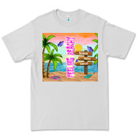 Dove Grey feeling beachy Premium Tee - TumblerDesignByShophia