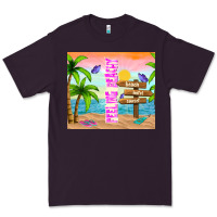 Plum feeling beachy Premium Tee - TumblerDesignByShophia