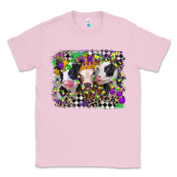 Bubblegum Pink mardi gras heifers Classic Tee - CowGirlArtShop