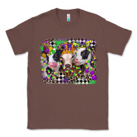Chestnut mardi gras heifers Classic Tee - CowGirlArtShop