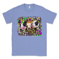 Colony Blue mardi gras heifers Classic Tee - CowGirlArtShop