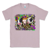 Lilac mardi gras heifers Classic Tee - CowGirlArtShop