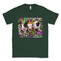 Sports Green mardi gras heifers Classic Tee - CowGirlArtShop