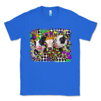 True Royal mardi gras heifers Classic Tee - CowGirlArtShop