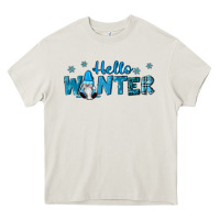 Cream hello winter gnomes Heavy Core Tee - RanaPortraitStore