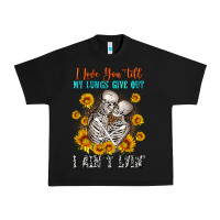 Black i love you till my lungs give out Urban Heavy Tee - OliviaCreatesArt