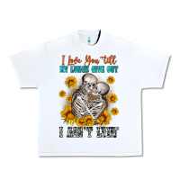 White i love you till my lungs give out Urban Heavy Tee - OliviaCreatesArt
