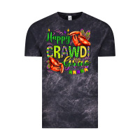 Cloud Black happy crawdi gras olivia Vintage Tee - OliviaCreatesArt