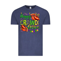 Vintage Denim happy crawdi gras olivia Vintage Tee - OliviaCreatesArt