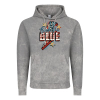 Cloud Rock Back the blue Vintage Hoodie - FaDigitalArtStudio