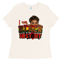 Bone i am black history black boy peekaboo juneteenth Ladies Tee - CowGirlArtShop