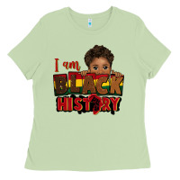 Matcha i am black history black boy peekaboo juneteenth Ladies Tee - CowGirlArtShop