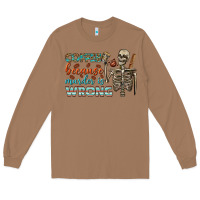 Toasted Coconut coffee because murder is wrong bbs Long Sleeve Tee - BundleAndBundleShop