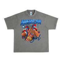 Tornado Afro american girl sneakers Urban Heavy Tee - RanaPortraitStore