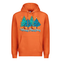 Carrot Merry Christmas Premium Hoodie - CowhideDigitalArt