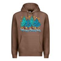 Chestnut Merry Christmas Premium Hoodie - CowhideDigitalArt