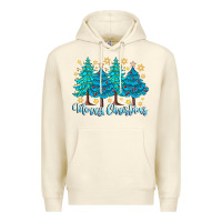 Sandshell Merry Christmas Premium Hoodie - CowhideDigitalArt