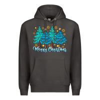 Smoke Merry Christmas Premium Hoodie - CowhideDigitalArt