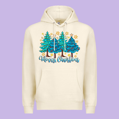 Merry Christmas Premium Hoodie Designed By Cowhidedigitalart