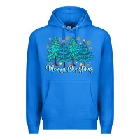 True Royal Merry Christmas Premium Hoodie - CowhideDigitalArt