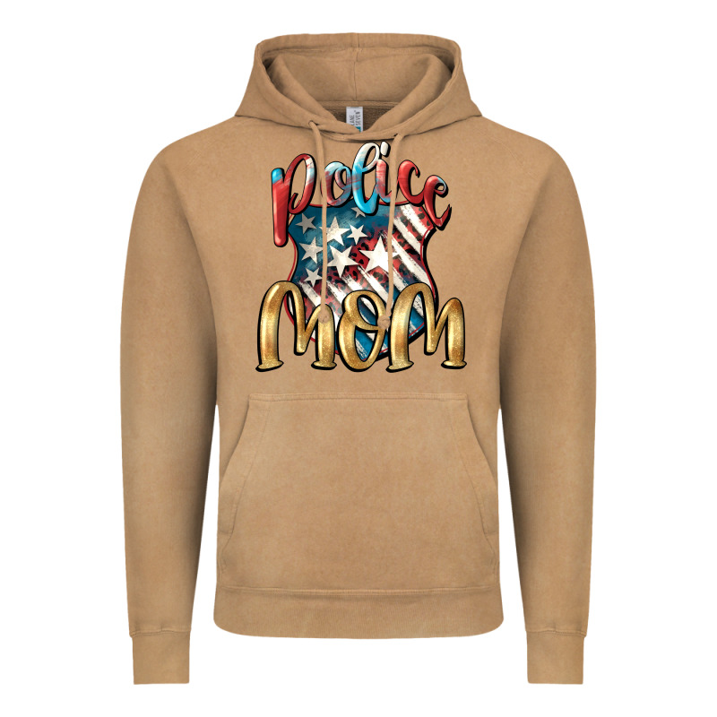Police Mom Vintage Hoodie by FaDigitalArtStudio | Teevron
