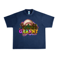 Navy baseball granny Urban Heavy Tee - OliviaCreatesArt