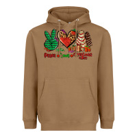 Toasted Coconut peace love Christmas cakes Heavyweight Hoodie - AdoDesignShop