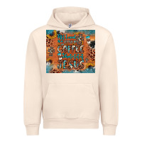 Sandshell all i need is a little bit of coffee and o whole lot of jesus Urban Hoodie - JahusDesignShop