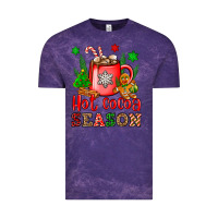 Cloud Purple hot cocoa season Vintage Tee - OliviaCreatesArt