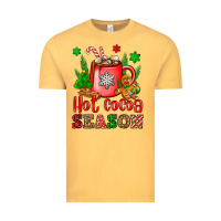 Vintage Mustard hot cocoa season Vintage Tee - OliviaCreatesArt