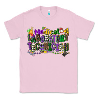 Bubblegum Pink medical laboratory technician mardi gras Classic Tee - CowGirlArtShop