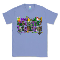 Colony Blue medical laboratory technician mardi gras Classic Tee - CowGirlArtShop