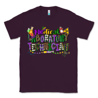 Plum medical laboratory technician mardi gras Classic Tee - CowGirlArtShop