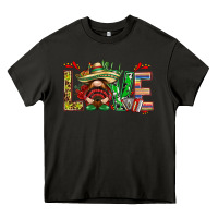 Asphalt Mexico love with gnome Heavy Core Tee - NancyCooperArtShop