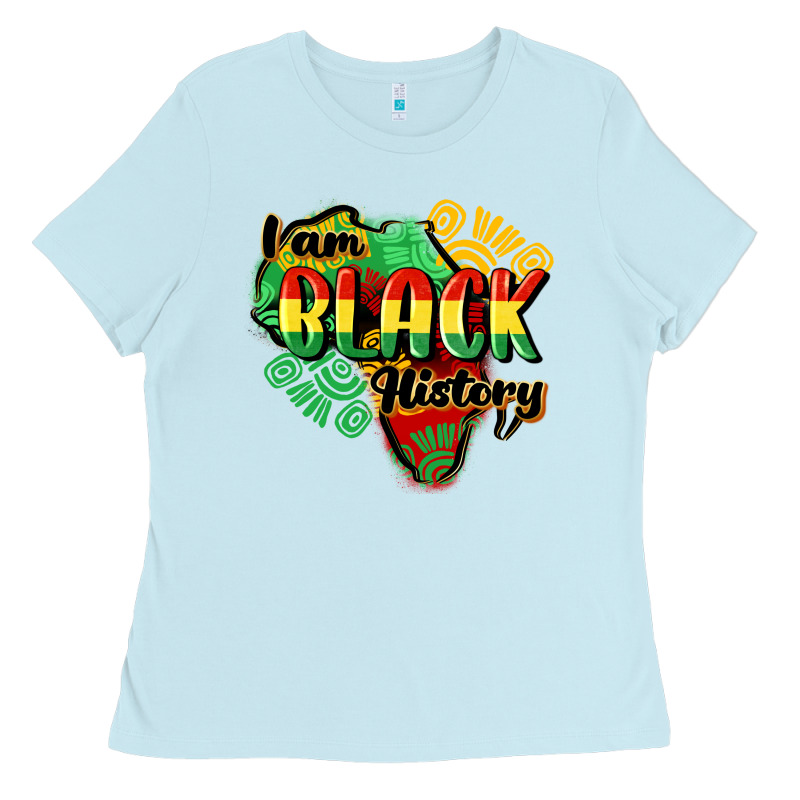 I Am Black History Ladies Tee by CowGirlArtShop | Teevron