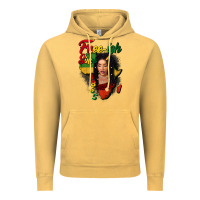 Vintage Mustard Free-ish since 1865 black woman Vintage Hoodie - FaDigitalArtStudio