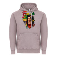 Vintage Zinc Free-ish since 1865 black woman Vintage Hoodie - FaDigitalArtStudio