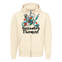 Sandshell respiratory therapist Zipper Hoodie - BarkalooDesign
