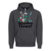 Smoke respiratory therapist Zipper Hoodie - BarkalooDesign