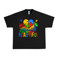 Black different is beautiful autism Urban Heavy Tee - OliviaCreatesArt