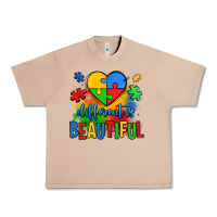 Burro different is beautiful autism Urban Heavy Tee - OliviaCreatesArt